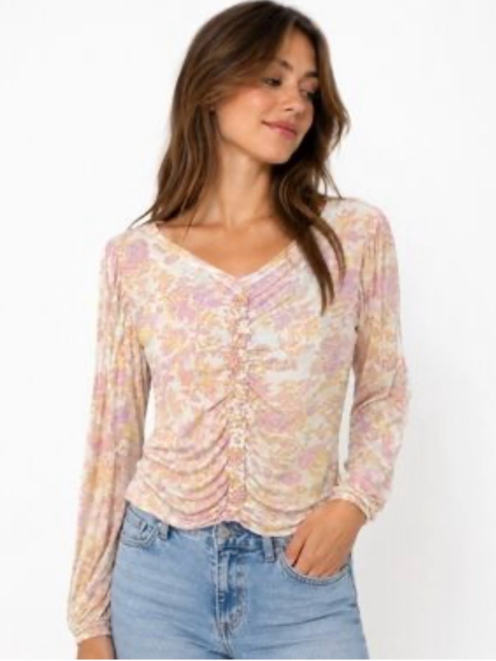 Free People Say The Word Top